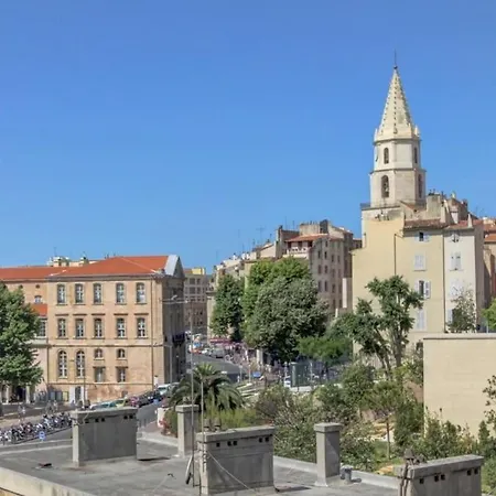 Balcony On The True Marseille Apartment Exterior photo